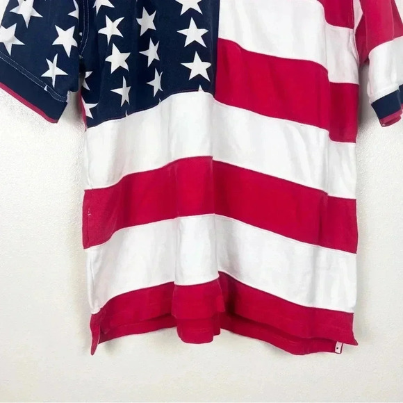 Crown & Ivy Patriotic Flag Polo - Picture 7 of 7
